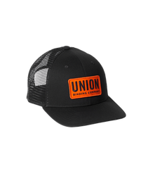 Kappe Union Trucker Hat Black - 2024