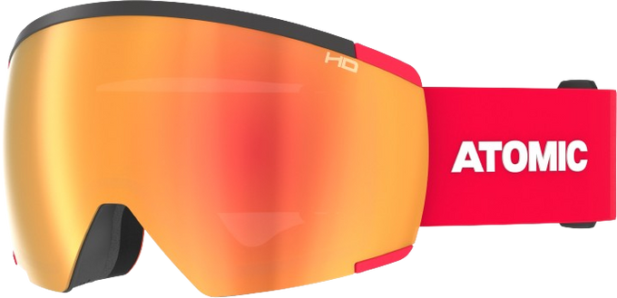 Gogle Atomic Redster WC HD Red + dodatkowa szyba - 2024/25