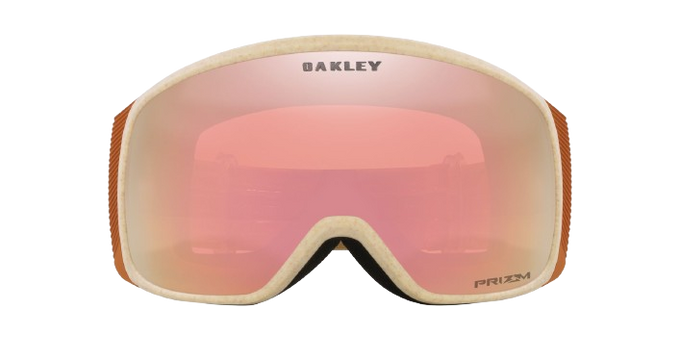 Gogle Oakley Flight Tracker M Curry Stone Prizm Snow Rose Gold Iridium - 2024/25