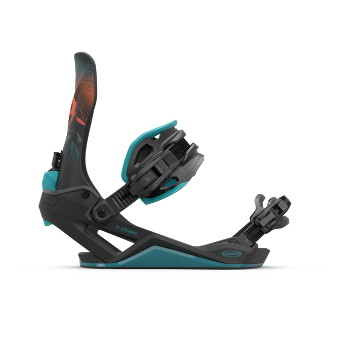 Snowboard Bindings Jones Mercury Fase Blue Art - 2025/26