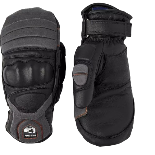 Rękawice Hestra Impact Racing Sr. Mitt Black/Flame Red - 2025/26