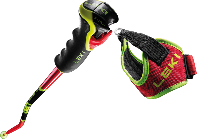 Poles LEKI WCR GS 3D Red - 2025/26