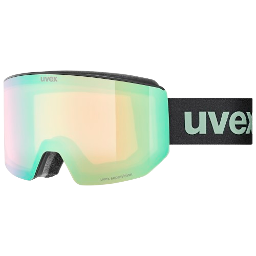 Gogle Uvex Lace ATTRACT FM Black Matt/Mirror Opal + dodatkowa szyba - 2025/26