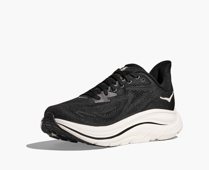 Buty męskie Hoka Clifton 10 Wide Black/White