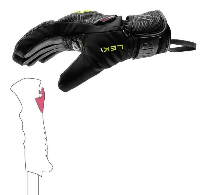 Rękawice LEKI WCR C-Tech 3D Junior - 2025/26