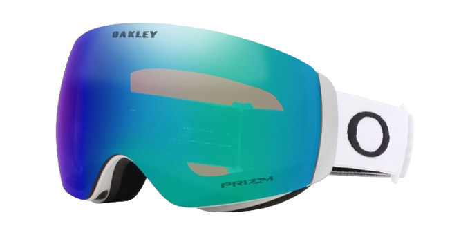 Gogle Oakley Flight Deck M Matte White/Prizm Argon Iridium - 2025/26