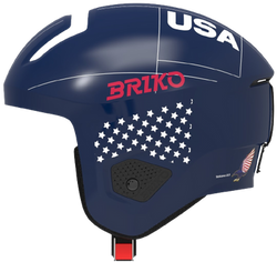 Kask Briko Vulcano 2.0 USA Shiny/Blue White - 2024/25