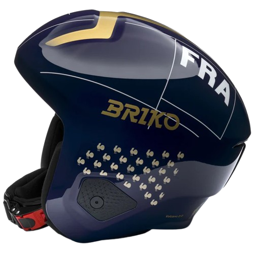 Kask Briko Volcano 2.0 Graphik France Mips Shiny Blue/White - 2025/26