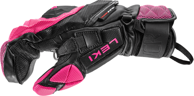 Handschuhe LEKI WCR Venom SL 3D Mitt Pink - 2025/26