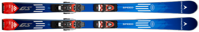 Narty Dynastar Speed Course Team GS 126-171 R21 Pro (komórki) + Look SPX 11 GW B73 Hot Red - 2025/26