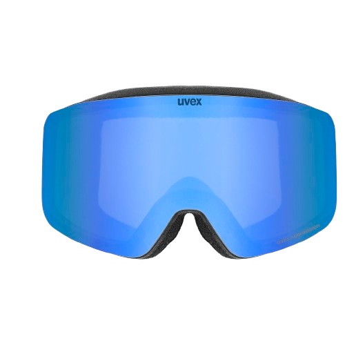 Gogle Uvex PWDR FM Black Matt/Mirror Blue - 2025/26