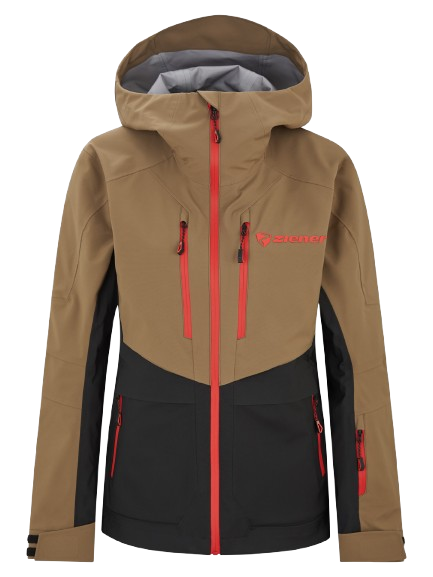 Jacket Ziener Trivor Lady Padded Walnut Red - 2025/26