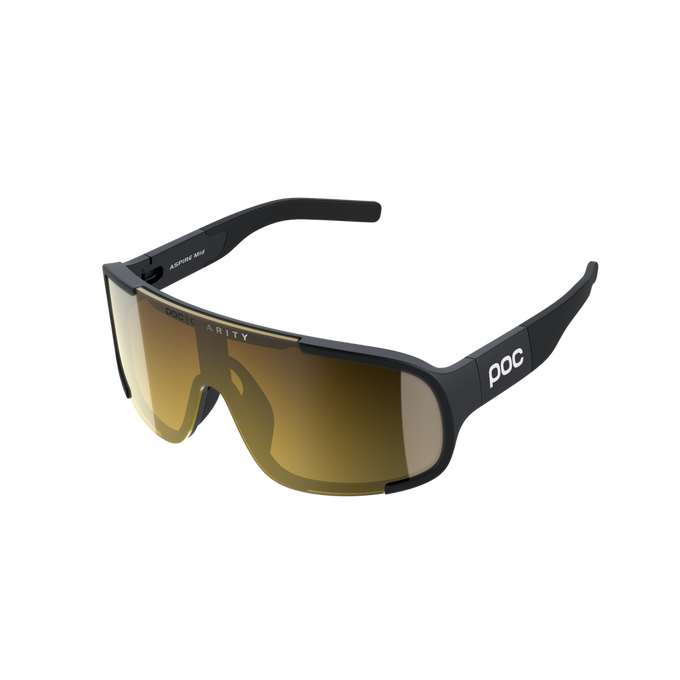 Okulary przeciwsłoneczne POC Aspire Mid Uranium Black/Clarity Road/Partly Sunny Gold