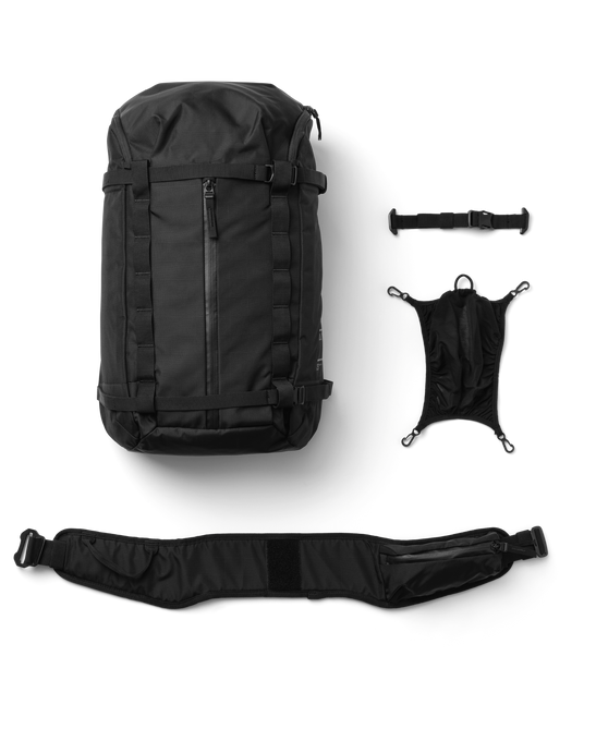 Trinkrucksack DB Backcountry Backpack 25L Black Out - 2025/26