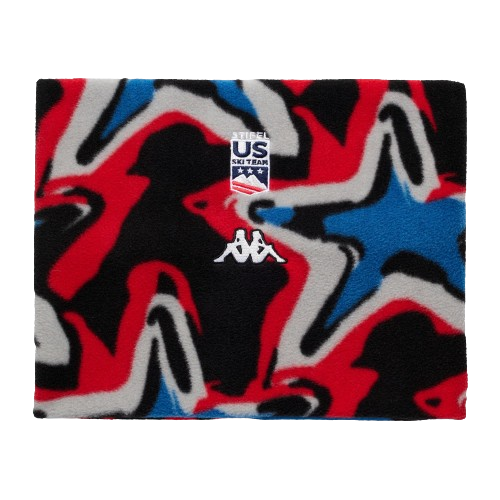 Komin Kappa COLD G US Black-Red-Grey Lt-Le - 2024/25