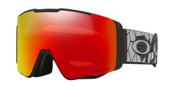 Gogle Oakley Line Miner Pro L Black Reinforce/Prizm Snow Torch Iridium + Dodatkowa Szyba Prizm Snow Iced Iridium - 2025/26