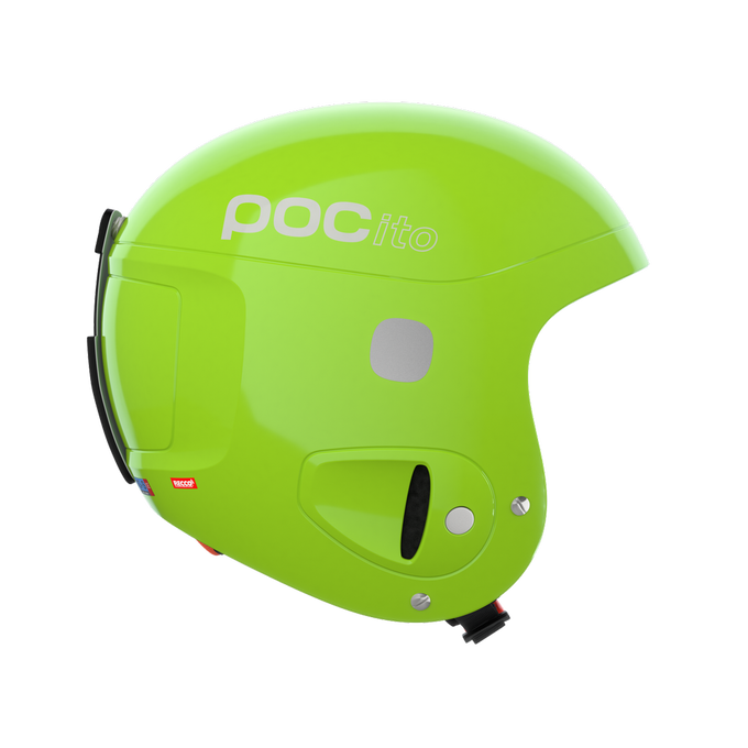 Helmet POC Pocito Skull Fluorescent Yellow/Green - 2025/26