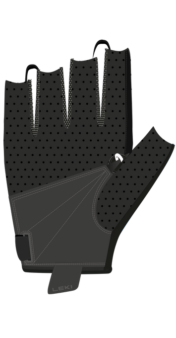 Handschuhe LEKI Nordic Active Shark Black - 2025