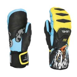 Gloves Level SQ JR CF Mitt Yellow/Blue - 2025/26
