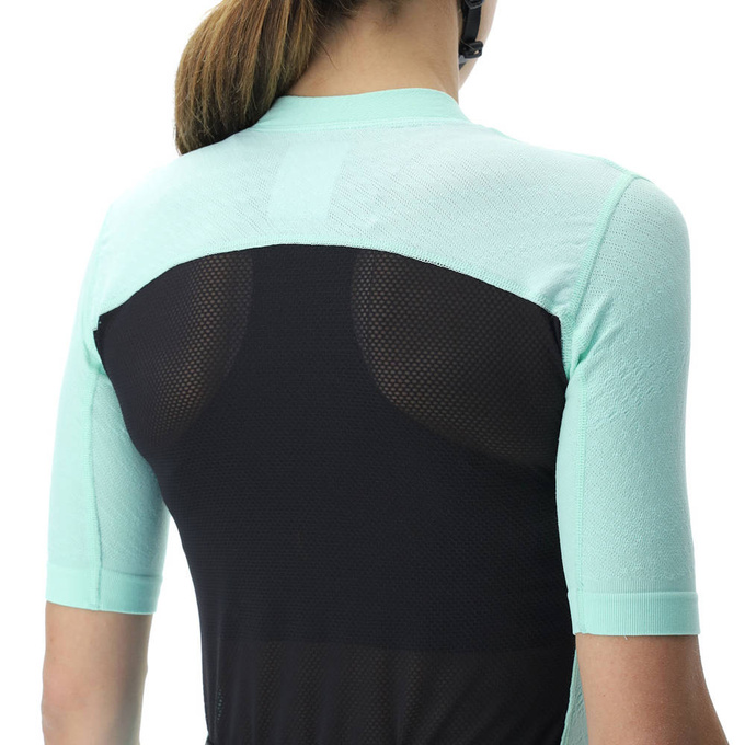 Koszulka rowerowa UYN Lady Biking Lightspeed Brook Green/Black - 2023