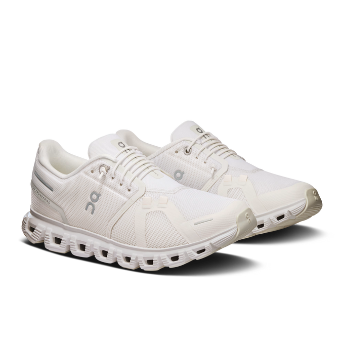 Buty damskie On Running Cloud 6 White/White