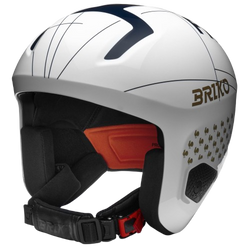 Kask Briko Vulcano 2.0 France Shiny White Tangaroa Blue - 2024/25