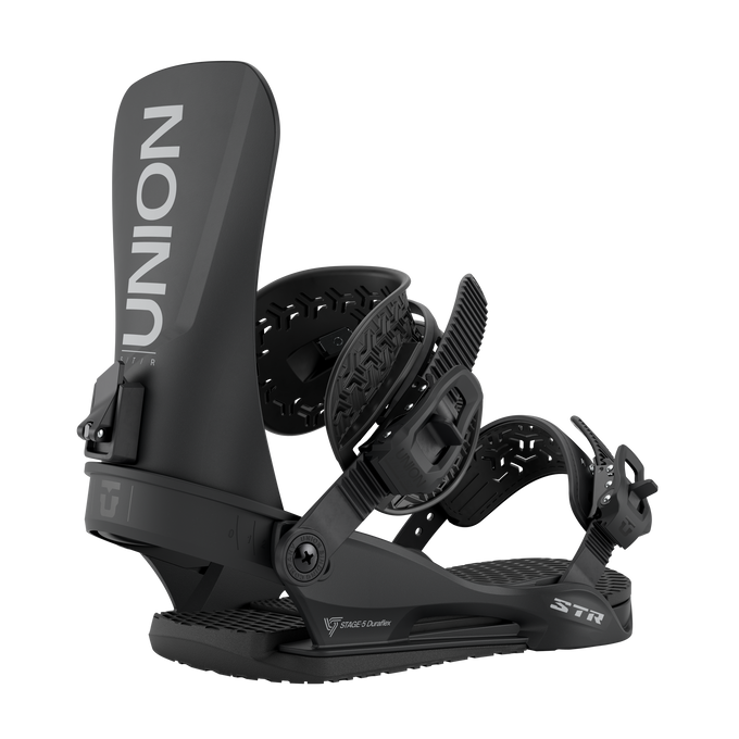 Snowboard Bindings Union STR Black - 2025/26