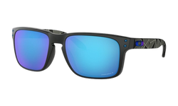 Sunglasses Oakley Holbrook Matte Black Prizmatic Prizm Sapphire Polarized