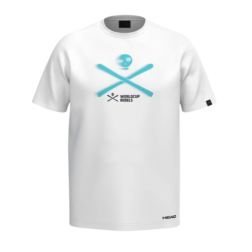 Koszulka HEAD Rebels T-Shirt Men White - 2025/26