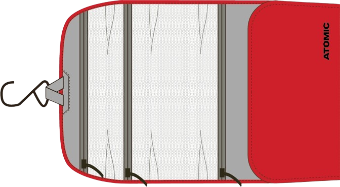 Kosmetyczka Atomic Travel Wash Bag Red – 2025/26