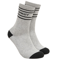 Skarpety Oakley Icon B1B Socks 2.0 New Granite HTHR/Black