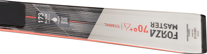 Narty Rossignol Forza 70' TI+ Master R22 + Spx 14 Rockerace GW Red Metal - 2025/26