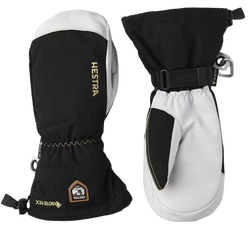 Rękawice Hestra Army Leather Gore-Tex Mitt Black/Natural Grey - 2025/26