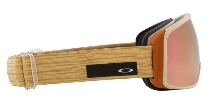 Gogle Oakley Flight Tracker M Curry Stone Prizm Snow Rose Gold Iridium - 2024/25