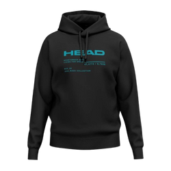 HEAD Race Hoodie Unisex Black - 2025/26