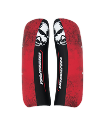 Ochraniacze na golenie Energiapura Shinguards Racing Senior Black/White Skull/Red - 2024/25