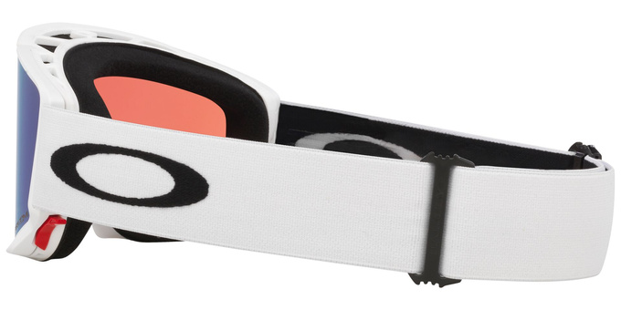 Gogle Oakley Flow Scape L Matte White/Prizm Snow Sapphire Iridium + Dodatkowa Szyba Prizm Snow Iced Iridium - 2025/26
