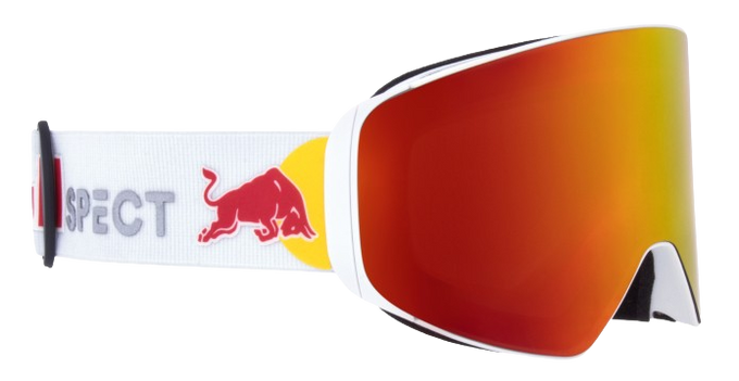 Gogle Red Bull Spect Jam-04 Red Mirror + dodatkowa szyba - 2024/25