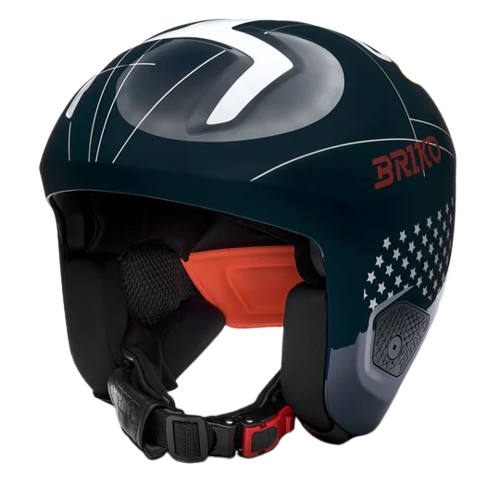 Kask Briko Vulcano 2.0 USA Shiny Blue/White - 2025/26