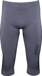 Thermounterwäsche Stoeckli Underwear Seamless 3/4 Pants Anthracite - 2024/25