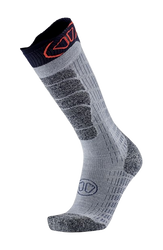 Skarpety narciarskie Sidas Ski Merino Grey/Orange