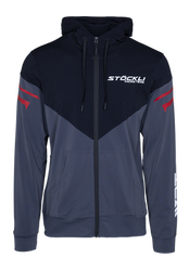 Stoeckli Hoody Fullzip WRT Black Anthracite - 2024/25
