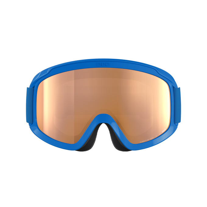 Goggles POC POCito Opsin Fluorescent Blue/Partly Sunny Light Orange - 2025/26