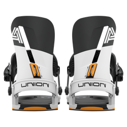 Snowboard Bindings Union Atlas White/Orange 2025/26