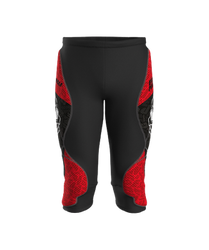 Spodenki z ochraniaczami Energiapura Panta Racing 3/4 Red/Black - 2024/25