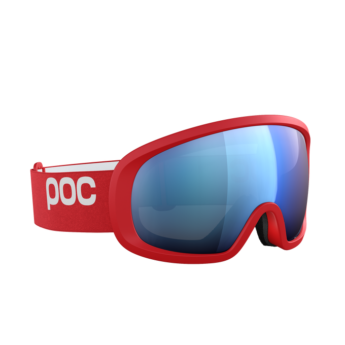Ski goggles POC Fovea Mid Prismane Red/Partly Sunny Blue - 2025/26