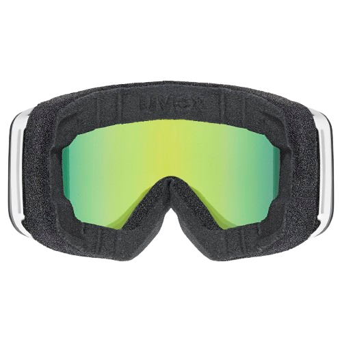 Gogle Uvex PWDR FM White Matt/Mirror Rainbow - 2025/26