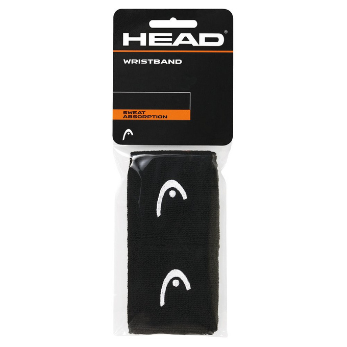 Frotka HEAD Wristband 2,5` Czarna