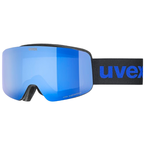 Gogle Uvex PWDR FM Black Matt/Mirror Blue - 2025/26