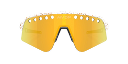 Sunglasses OAKLEY Sutro Lite Sweep MVDP Red Gold Splatter Frame/Prizm 24K Lens